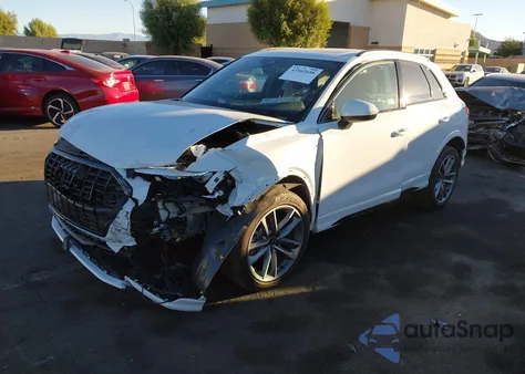 2023 Audi Q3 Premium Plus 45 Tfsi S Line Quattro Tiptronic z USA, uszkodzony, nr VIN WA1EECF32P1058006